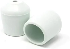 100 Pack Chair Leg Caps For Party Rental Style Plastic Folding Chairs, Fits 3/4 Inch Dia. Frame, Protect Floors White -Amazon Basics Furniture Shop 218uMDIIa2L. AC