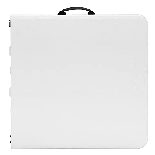 Lifetime Height Adjustable Craft Camping And Utility Folding Table, 4 Foot, 4'/48 X 24, White Granite 3 Lifetime Height Adjustable Craft Camping And Utility Folding Table, 4 Foot, 4'/48 X 24, White Granite - Image 3