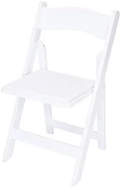 Rhino Series Wood Folding Chair (4 Pack) - Garden & Indoor/Outdoor Use - Perfect For Events, Weddings And Party Rentals - Durable, Storable, And Lightweight (White) -Amazon Basics Furniture Shop 21uyCApWmnL. AC