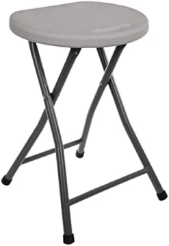 Mintra Home Folding Stools - 18.5in Height, Metal, Heavy Duty (1 Pack, Aqua Green) 21 Mintra Home Folding Stools - 18.5in Height, Metal, Heavy Duty (1 Pack, Aqua Green) -Amazon Basics Furniture Shop 310BRy61JDL. AC