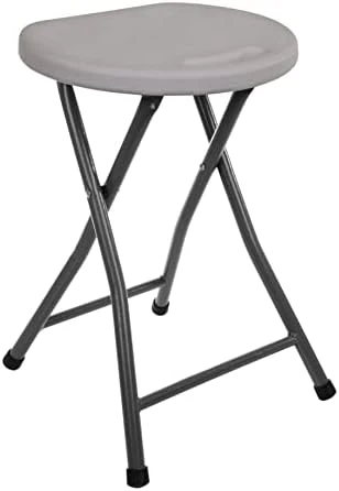 Mintra Home Folding Stools - 18.5in Height, Metal, Heavy Duty (1 Pack, Aqua Green) 8 Mintra Home Folding Stools - 18.5in Height, Metal, Heavy Duty (1 Pack, Aqua Green) - Image 8