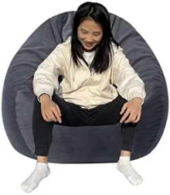 Lkminclafr Large 35" Corduroy Lazy Bean Storage Bag For Living Room(No Filler)(Pink, Large) 11 Lkminclafr Large 35" Corduroy Lazy Bean Storage Bag For Living Room(No Filler)(Pink, Large) -Amazon Basics Furniture Shop 310P0hNhq8L. AC