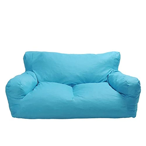 Blue Bean Bag Chair Kids Self-Inflated Sponge Stuffed Beanless Dorm Chair For Adults,Double Seats Sofa Lounger Couch Furniture For Indoor And Outdoor 1 Blue Bean Bag Chair Kids Self-Inflated Sponge Stuffed Beanless Dorm Chair For Adults,Double Seats Sofa Lounger Couch Furniture For Indoor And Outdoor