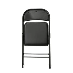 Amazon Basics Vinyl-Padded Metal Steel Folding, Black, 4-Pack Chair 9 Amazon Basics Vinyl-Padded Metal Steel Folding, Black, 4-Pack Chair -Amazon Basics Furniture Shop 310a2uLvOML
