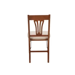 Stakmore Urn Back Folding Chair Finish, Set Of 2, Cherry -Amazon Basics Furniture Shop 310pbC2txkL