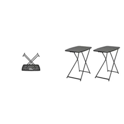 Iceberg IndestrucTable TOO 1200 Series, Personal Folding Table, Indoor/Outdoor, Commercial Grade, Charcoal, 19.5” L X 30” W X 28" H 15 Iceberg IndestrucTable TOO 1200 Series, Personal Folding Table, Indoor/Outdoor, Commercial Grade, Charcoal, 19.5” L X 30” W X 28" H -Amazon Basics Furniture Shop 311vC5eztcL