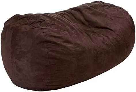 Christopher Knight Home CKH Suede Bean Bag, 8', Chinese Red 6 Christopher Knight Home CKH Suede Bean Bag, 8', Chinese Red - Image 6