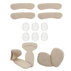Holibanna Heel Grips High Heel Pads Heel Inserts High Heel Forefoot Cushion Blister Prevention High Heel Insoles High Heel Liners Anti Slip Heel Shoe Cushion Inserts Heel Snugs For Women