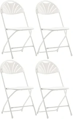 BTEXPERT White Plastic Folding Steel Frame Commercial High Capacity Event Chair Lightweight Wedding Party, Set Of 1 22 BTEXPERT White Plastic Folding Steel Frame Commercial High Capacity Event Chair Lightweight Wedding Party, Set Of 1 -Amazon Basics Furniture Shop 313Ngi8cmL. AC