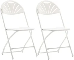 BTEXPERT White Plastic Folding Steel Frame Commercial High Capacity Event Chair Lightweight Wedding Party, Set Of 1 23 BTEXPERT White Plastic Folding Steel Frame Commercial High Capacity Event Chair Lightweight Wedding Party, Set Of 1 -Amazon Basics Furniture Shop 313XOa45MyL. AC
