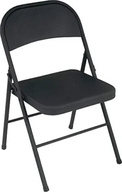 Cosco Black, Steel Folding Chair, 4 Pack -Amazon Basics Furniture Shop 318 ScTgWzL. AC