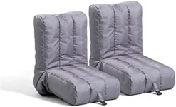 Big Joe Grab & Go 2Pk Travel Bean Bag Chair, Steel Gray SmartMax, 1.5ft -Amazon Basics Furniture Shop 318KvdSWiiL. AC