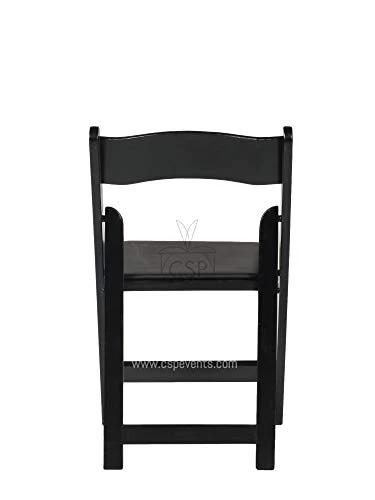 Commercial Seating Products American Padded Folding Chairs, Black 3 Commercial Seating Products American Padded Folding Chairs, Black - Image 3