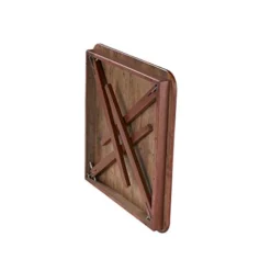 Stakmore Music Back Folding Chair Finish, Set Of 2, Cherry & STAKMORE Straight Edge 32" Square Folding Card Table, Cherry Finish -Amazon Basics Furniture Shop 31AZw9C6FzL 1