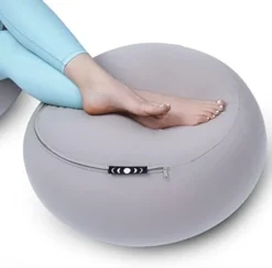 Moon Pod Lunar Lift Footrest For Bean Bag Chair, Gray - The Zero-Gravity Beanbag For Stress, Anxiety, & All Day Deep Relaxation - Ultra Soft & Ergonomic Support For Back & Neck - For The Whole Family -Amazon Basics Furniture Shop 31BmO BBF8L. AC