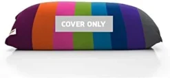 Yogibo Short Bean Bag Replacement Cover, Removable, Washable, Rainbow Pastel -Amazon Basics Furniture Shop 31CZM6CJrJL. AC