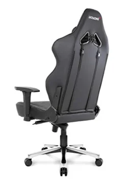 AKRacing Masters Series Max Gaming Chair With Wide Flat Seat, 400 Lbs Weight Limit, Rocker And Seat Height Adjustment Mechanisms - Black -Amazon Basics Furniture Shop 31E3HOtBIRL