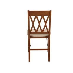 Stakmore Lattice Back Folding Chair Finish, Set Of 2, Wood, Cherry -Amazon Basics Furniture Shop 31EHCa1kRML