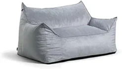 Big Joe Imperial Fufton Foam Filled Bean Bag Sofa With Removable Cover, Gray Union, 5ft Giant -Amazon Basics Furniture Shop 31FYCkULufS. AC