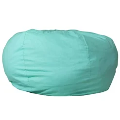 BizChair Oversized Solid Mint Green Refillable Bean Bag Chair For All Ages -Amazon Basics Furniture Shop 31GiMZpV3XL