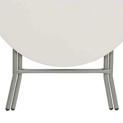 Flash Furniture Kathryn 2.63-Foot Round Granite White Plastic Folding Table -Amazon Basics Furniture Shop 31HDb8gtKyL