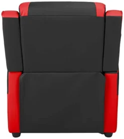 Amazon Basics Kids/Youth Gaming Recliner With Headrest And Back Pillow, Ages 3+, Black/Red -Amazon Basics Furniture Shop 31IhDFzCBKL