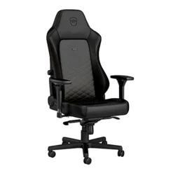 Noblechairs Hero Gaming Chair/Office Chair With Lumbar Support, PU Faux Leather, Black -Amazon Basics Furniture Shop 31JwD21HN0L