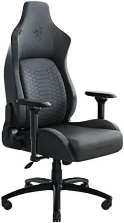 Razer Iskur XL Fabric Gaming Chair: Ergonomic Lumbar Support System - Ultra-Soft, Spill-Resistant Fabric Foam Cushions - 4D Armrests - Engineered To Carry- Foam Head Cushion - Dark Gray 14 Razer Iskur XL Fabric Gaming Chair: Ergonomic Lumbar Support System - Ultra-Soft, Spill-Resistant Fabric Foam Cushions - 4D Armrests - Engineered To Carry- Foam Head Cushion - Dark Gray -Amazon Basics Furniture Shop 31L4CS7dwTL. AC