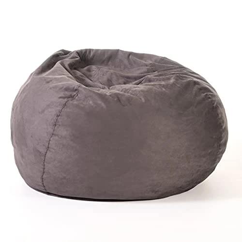 Christopher Knight Home Waldo 5 Foot Bean Bag, 5 Ft, Charcoal 1 Christopher Knight Home Waldo 5 Foot Bean Bag, 5 Ft, Charcoal
