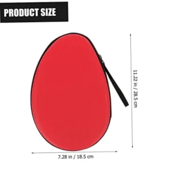 Homoyoyo Racket Storage Bag Sports Kits Eva Red -Amazon Basics Furniture Shop 31LpsZMXOtL