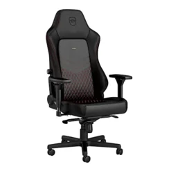 Noblechairs Hero Gaming Chair/Office Chair With Lumbar Support, PU Faux Leather, Black -Amazon Basics Furniture Shop 31MPdADWrkL