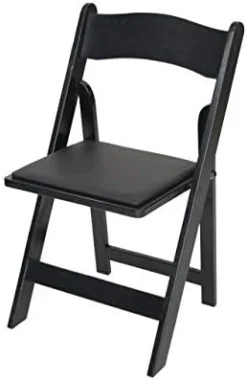 Rhino Series Wood Folding Chair (4 Pack) - Garden & Indoor/Outdoor Use - Perfect For Events, Weddings And Party Rentals - Durable, Storable, And Lightweight (White) -Amazon Basics Furniture Shop 31MqJJ5O fL. AC