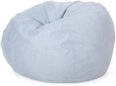 Christopher Knight Home Waldo 5 Foot Bean Bag, 5 Ft, Charcoal 14 Christopher Knight Home Waldo 5 Foot Bean Bag, 5 Ft, Charcoal - Image 14