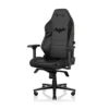 Secretlab Titan Evo 2022 Dark Knight Gaming Chair - Reclining, Ergonomic, Comfortable Computer Chair With 4D Armrests, Headrest & Lumbar Support - Regular - Black - Hybrid Leather