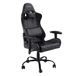 Trust Gaming GXT 708 Resto Gaming Chair, Office Chair, Chair, 360° Full Swivel And Adjustable Backrest, Sturdy Metal Frame - Black