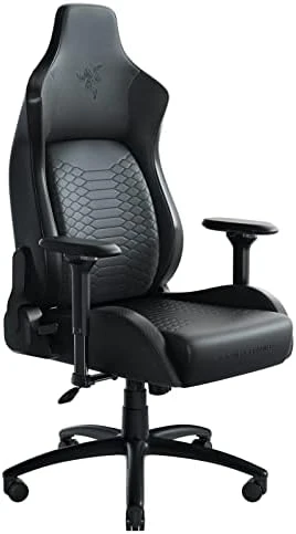 Razer Iskur XL Fabric Gaming Chair: Ergonomic Lumbar Support System - Ultra-Soft, Spill-Resistant Fabric Foam Cushions - 4D Armrests - Engineered To Carry- Foam Head Cushion - Dark Gray 9 Razer Iskur XL Fabric Gaming Chair: Ergonomic Lumbar Support System - Ultra-Soft, Spill-Resistant Fabric Foam Cushions - 4D Armrests - Engineered To Carry- Foam Head Cushion - Dark Gray - Image 9
