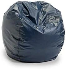 Child Bean Bag Chairs By Better American Products - Kid Sized Baseball Style Vinyl Bean Bag Chairs Perfect For Game Rooms And More {Blue} 10 Child Bean Bag Chairs By Better American Products - Kid Sized Baseball Style Vinyl Bean Bag Chairs Perfect For Game Rooms And More {Blue} - Image 10