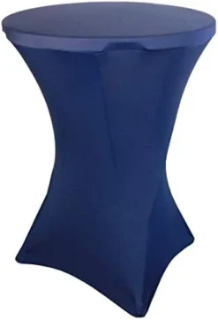 32 Round X 43" Tall Spandex Fitted Table Cover For Folding Bar Height Tables (Gold) -Amazon Basics Furniture Shop 31VuiaG5LL. AC