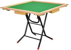 MEIMAI Mahjong Table For Home, Folding Solid Wood Card Table, Square 4 Player Game Table, Board Game Domino Table For Party Gathering Game, 35In,Log Color 10 MEIMAI Mahjong Table For Home, Folding Solid Wood Card Table, Square 4 Player Game Table, Board Game Domino Table For Party Gathering Game, 35In,Log Color -Amazon Basics Furniture Shop 31WhtlzNx3L. AC
