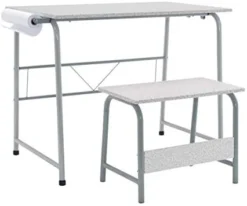 SD Studio Designs Project Center, 55125 Craft Table Play Desk With Bench, Pink -Amazon Basics Furniture Shop 31XGfYb D4L. AC