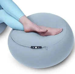 Moon Pod Lunar Lift Footrest For Bean Bag Chair, Gray - The Zero-Gravity Beanbag For Stress, Anxiety, & All Day Deep Relaxation - Ultra Soft & Ergonomic Support For Back & Neck - For The Whole Family -Amazon Basics Furniture Shop 31XKRSGTy L. AC