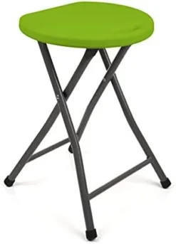 Mintra Home Folding Stools - 18.5in Height, Metal, Heavy Duty (1 Pack, Aqua Green) 24 Mintra Home Folding Stools - 18.5in Height, Metal, Heavy Duty (1 Pack, Aqua Green) -Amazon Basics Furniture Shop 31XOQgt4IgS. AC