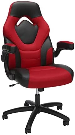 OFM Gaming Chair Ergonomic Racing Style PC Computer Desk Office Chair - 360 Swivel, Integrated Lumbar Support & Headrest, Adjustable Height, Recline Tilt Control, Flip-Up Arms, 275lb Max, 2022 Orange 7 OFM Gaming Chair Ergonomic Racing Style PC Computer Desk Office Chair - 360 Swivel, Integrated Lumbar Support & Headrest, Adjustable Height, Recline Tilt Control, Flip-Up Arms, 275lb Max, 2022 Orange - Image 7