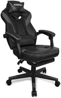 HEADMALL Pink Gaming Chair With Footrest Ergonomic Oversized Manufactured By Listed Company,Video Game Chairs With Lumbar And Head Pillow, For Adults Teens Secret Lab Pink&White 21 HEADMALL Pink Gaming Chair With Footrest Ergonomic Oversized Manufactured By Listed Company,Video Game Chairs With Lumbar And Head Pillow, For Adults Teens Secret Lab Pink&White -Amazon Basics Furniture Shop 31Yb2WHwBvL. AC