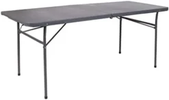 Flash Furniture Elon 6-Foot Granite White Plastic Folding Training Table -Amazon Basics Furniture Shop 31YtY3RQ KL. AC