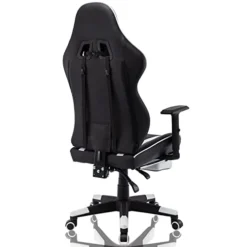 OHAHO Gaming Chair With Footrest Ergonomic Office Chair Adjustable Swivel Leather High Back Computer Desk Chair With Headrest And Lumbar Support (White) 16 OHAHO Gaming Chair With Footrest Ergonomic Office Chair Adjustable Swivel Leather High Back Computer Desk Chair With Headrest And Lumbar Support (White) -Amazon Basics Furniture Shop 31Zu5mausHL