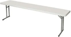 OEF Furnishings 5 Foot Heavy Duty Seminar Folding Table, 18" X 60", Light Grey 19 OEF Furnishings 5 Foot Heavy Duty Seminar Folding Table, 18" X 60", Light Grey -Amazon Basics Furniture Shop 31ayfSrRPHL. AC