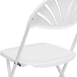 EMMA + OLIVER 2 Pack 650 Lb. Capacity White Plastic Fan Back Folding Chair -Amazon Basics Furniture Shop 31bpIpnCu6L