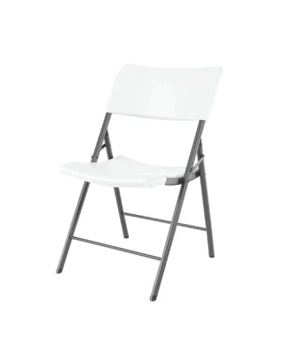 Lifetime 80191 Light Commercial Folding Chair, White Granite With Gray Frame, 4 Pack 1 Lifetime 80191 Light Commercial Folding Chair, White Granite With Gray Frame, 4 Pack