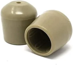 100 Pack Chair Leg Caps For Party Rental Style Plastic Folding Chairs, Fits 3/4 Inch Dia. Frame, Protect Floors White -Amazon Basics Furniture Shop 31cbA2QxElL. AC